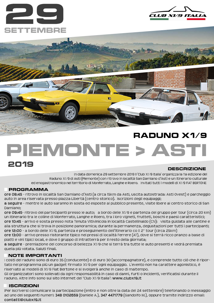 Raduno X1/9
